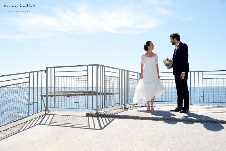 mariage champêtre et chic à Larmor-Plage par Marie Baillet photographe Bretagne