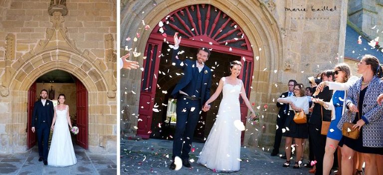 mariage champêtre et chic à Larmor-Plage par Marie Baillet photographe Bretagne