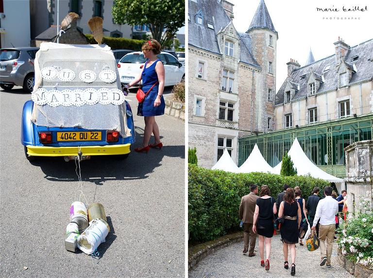 mariage chateau Tredion