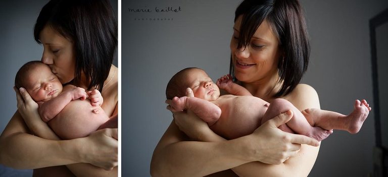 faire part naissance 56 / séance photo bébé à domicile © Marie Baillet photographe Morbihan