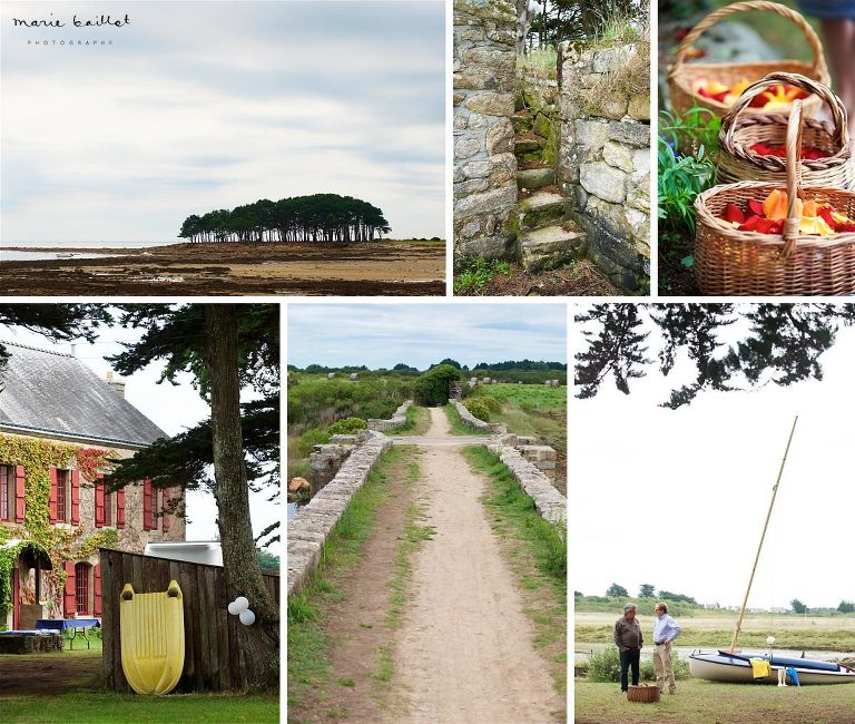 mariage dans le golfe du Morbihan - reportage photo © Marie Baillet photographe Bretagne