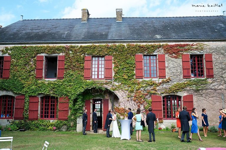 mariage dans le golfe du Morbihan, à Locmariaquer