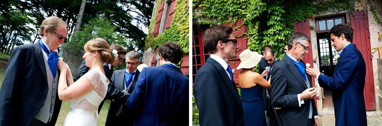 mariage dans le golfe du Morbihan - reportage photo © Marie Baillet photographe Bretagne