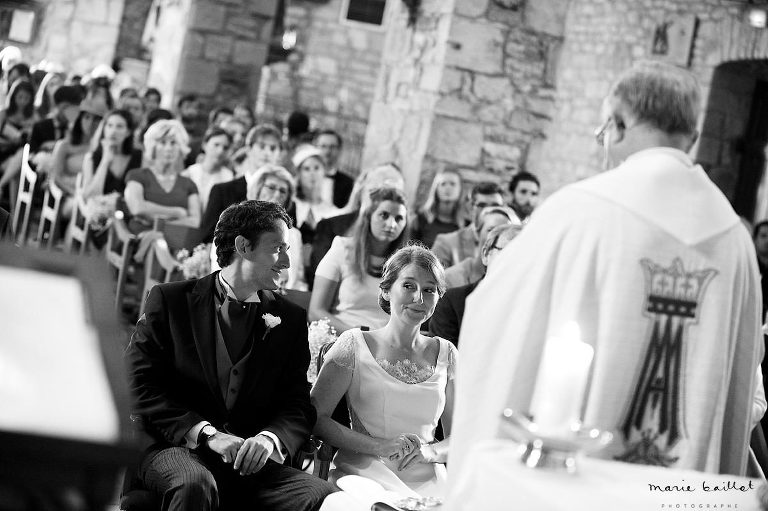 mariage dans le golfe du Morbihan, à Locmariaquer