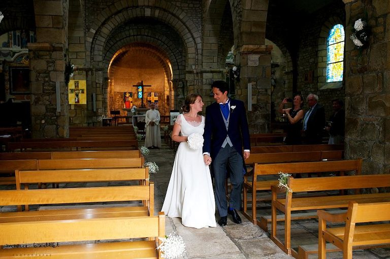 mariage dans le golfe du Morbihan, à Locmariaquer