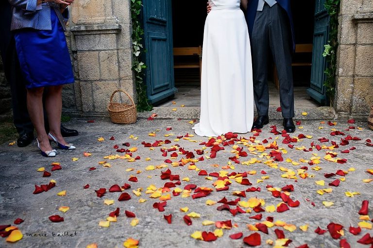 mariage dans le golfe du Morbihan, à Locmariaquer