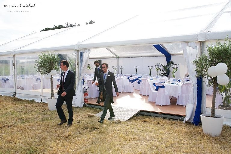 mariage dans le golfe du Morbihan, demeure familiale du Brénéguy