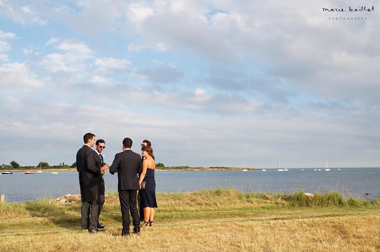 mariage dans le golfe du Morbihan - reportage photo © Marie Baillet photographe Bretagne