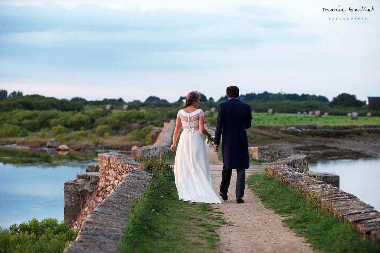 mariage dans le golfe du Morbihan, demeure familiale du Brénéguy