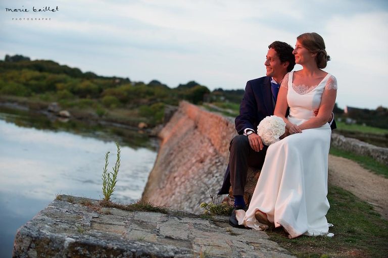 mariage dans le golfe du Morbihan - reportage photo © Marie Baillet photographe Bretagne