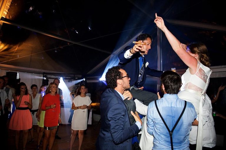 mariage dans le golfe du Morbihan, demeure familiale du Brénéguy