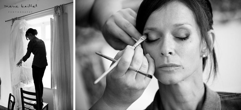 préparatifs mariage par Marie Baillet photographe Bretagne