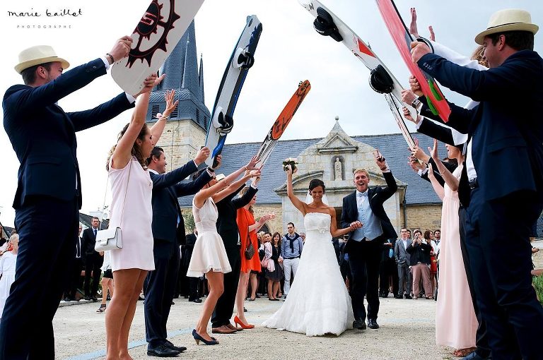 mariage au Jardin des acanthes par Marie Baillet photographe en Bretagne