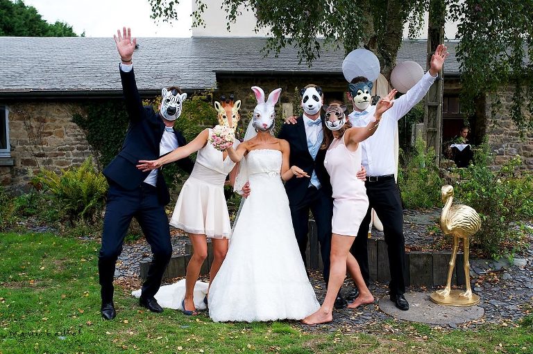 reportage mariage au Jardin des acanthes par Marie Baillet photographe Bretagne