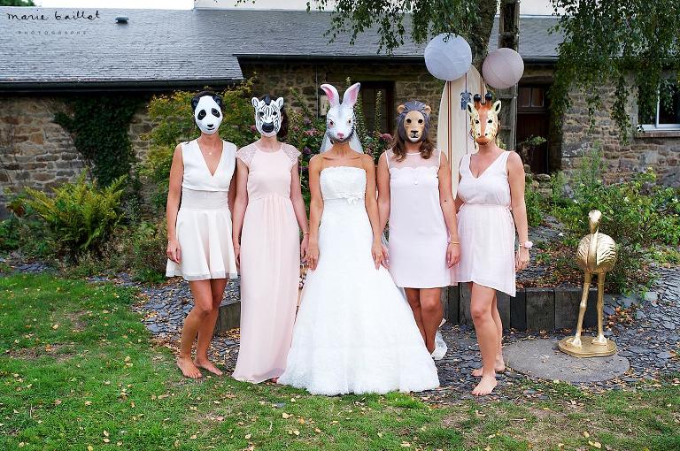 reportage mariage au Jardin des acanthes par Marie Baillet photographe Bretagne