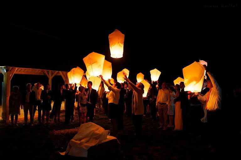 soirée de mariage au Jardin des acanthes par Marie Baillet photographe Bretagne