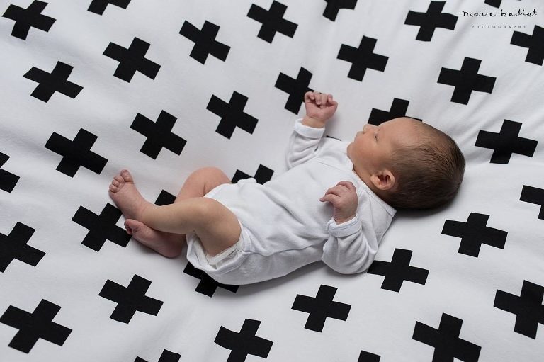 séance bidon et bébé à domicile - photographe professionnelle 56